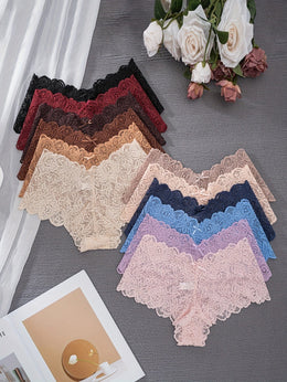 KissICON 12pack Lace Triangle Curve Panties