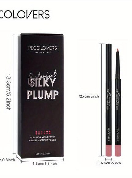 KissICON 12pcs KissIcon 12pc Lipliner Pencil - Longwear Waterproof