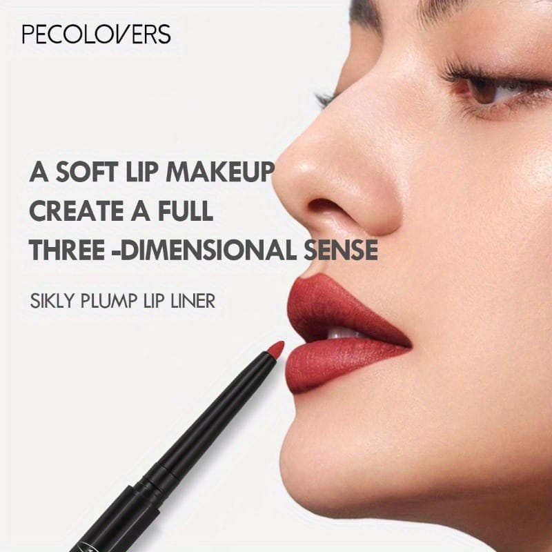 KissICON 12PCS KissIcon Matte Lip Liner Pencil Set Waterproof Long