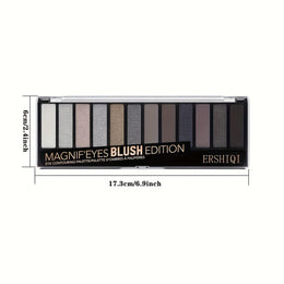 KissICON 12shade Palette Nude Smoky Fiery Looks