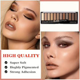 KissICON 12shade Palette Nude Smoky Fiery Looks