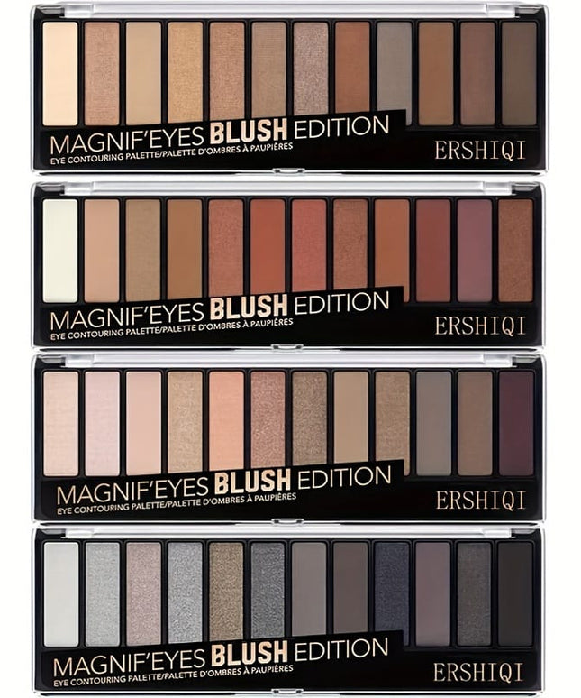 KissICON 12shade Palette Nude Smoky Fiery Looks
