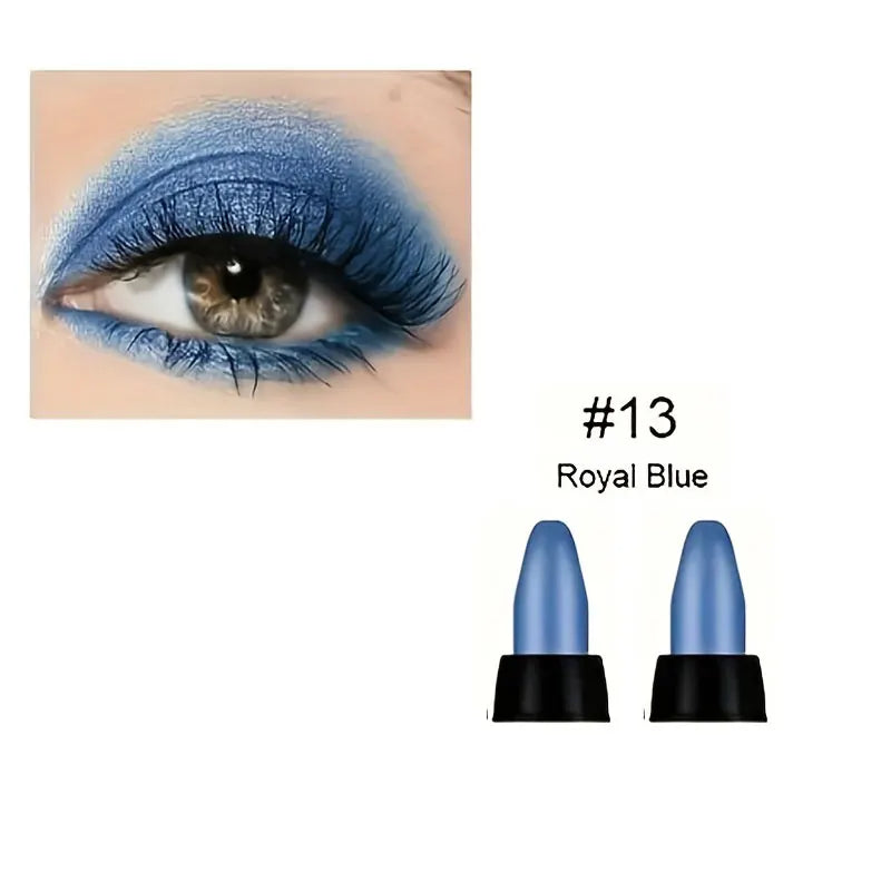 KissICON 13 💋 16 Colors Pearlescent Eyeliner - Glitter Waterproof
