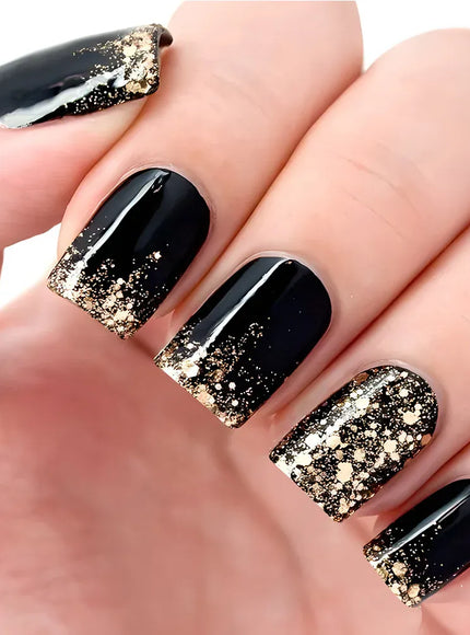 KissICON 13 KissIcon French Press On Nails 24Pcs Self Adhering