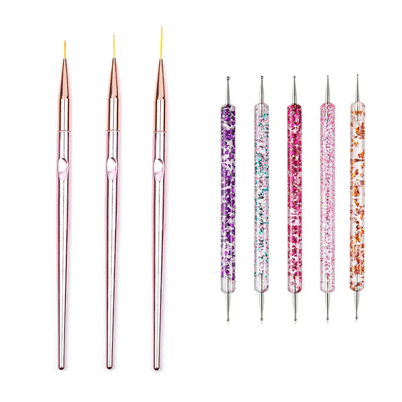 KissICON 13 KissIcon Nail Art Brush Set - Multi Tool