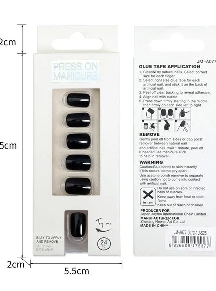 KissICON 13 KissIcon Nails Art Press On Coffin Tips -