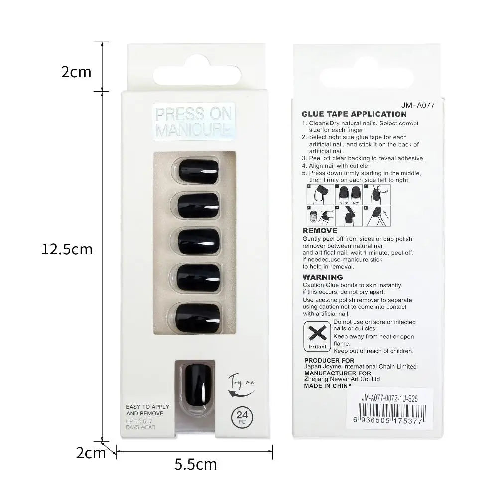 KissICON 13 KissIcon Nails Art Press On Coffin Tips -