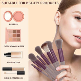 KissICON 💋 13 Piece Makeup Brush Set - Soft