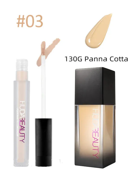 KissICON 13003 as show 34ml Flawless Foundation Matte Concealer Conceals Pores