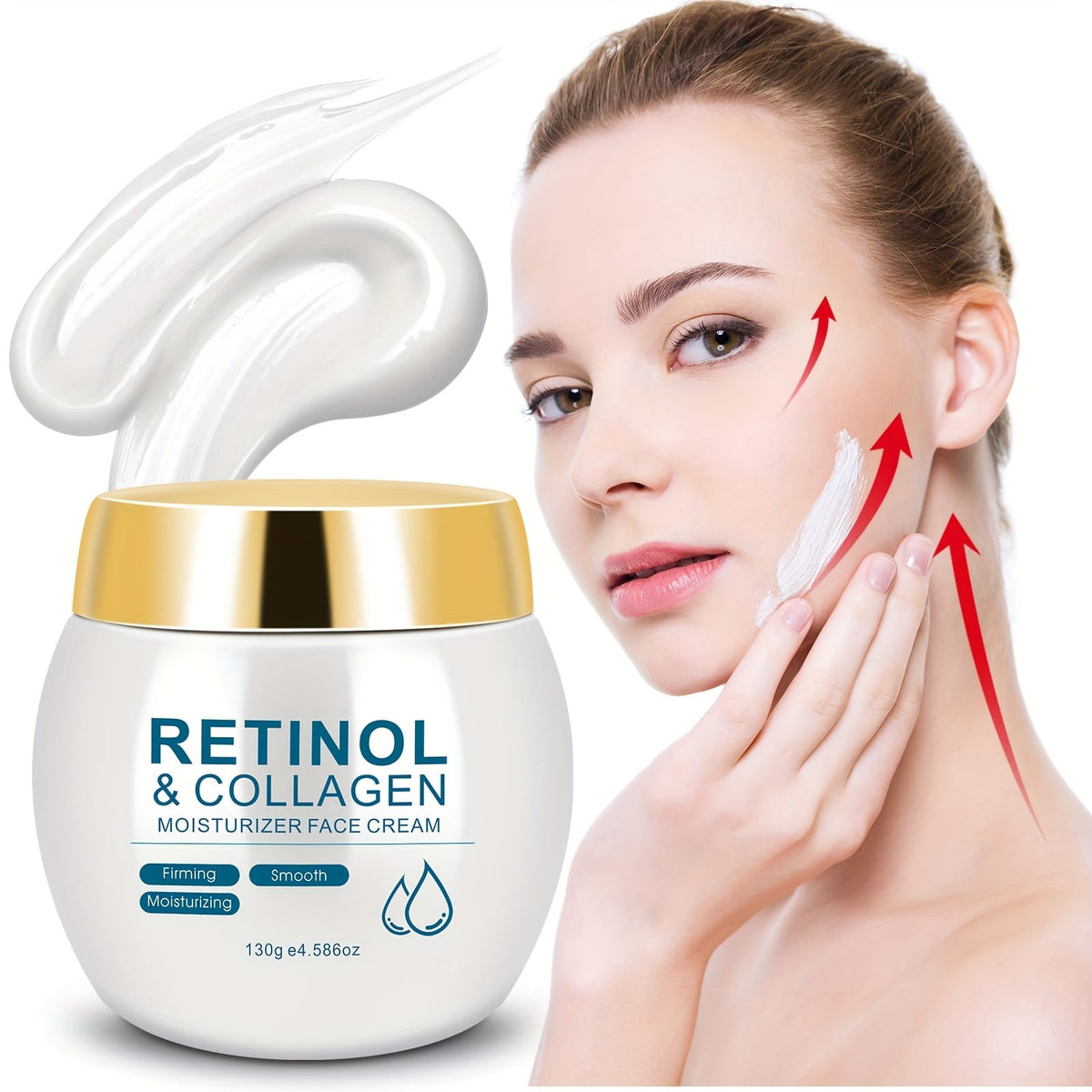 KissICON 130g KissIcon Allantoin Collagen Cream - Hydrates Dry Skin