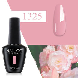 KissICON 1325 💋 Nailco Red Gel Polish - Lasting Soak