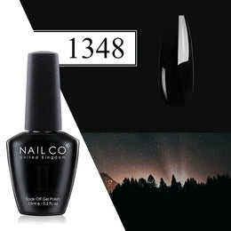 KissICON 1348 💋 Nailco Red Gel Polish - Lasting Soak