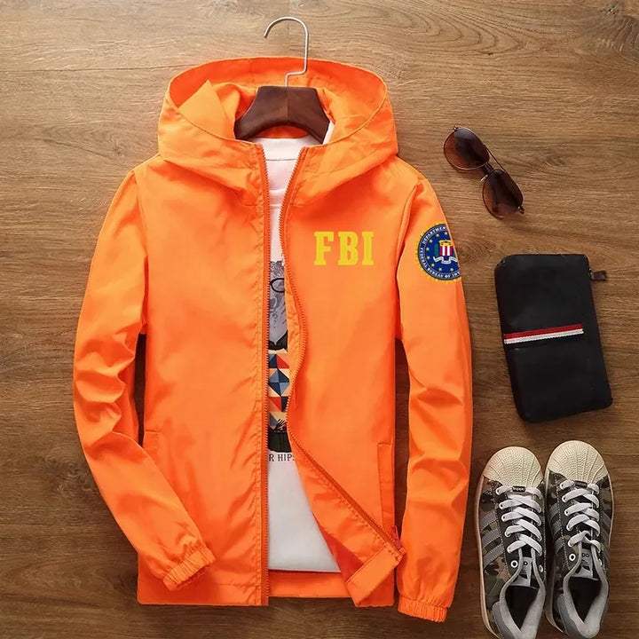 Ultralight waterproof mens summer hooded windbreaker