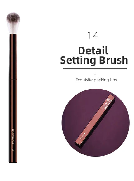 KissICON 14 KissIcon Hourglass Retractable Makeup Brush - All In