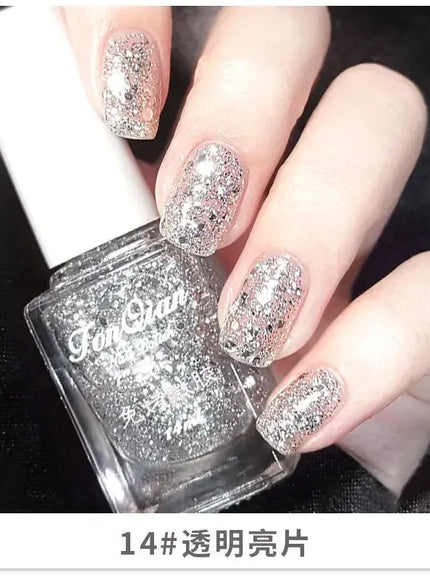 KissICON 14 Nail Polish Lasting No Bake No Peel Classic