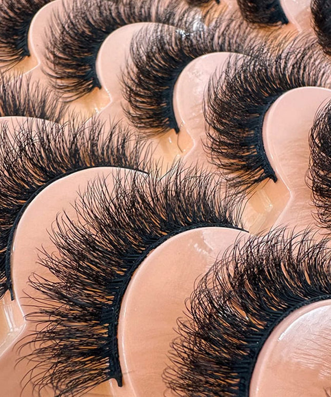 KissICON 14 Pairs KissIcon Russian DD Curl Mink Eyelashes - 3D