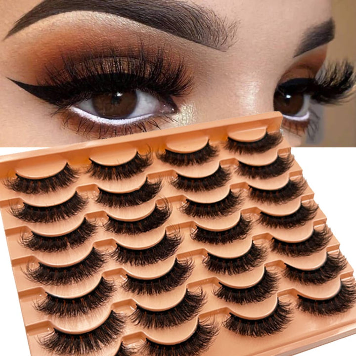 KissIcon Russian DD Curl Mink Eyelashes - 3D