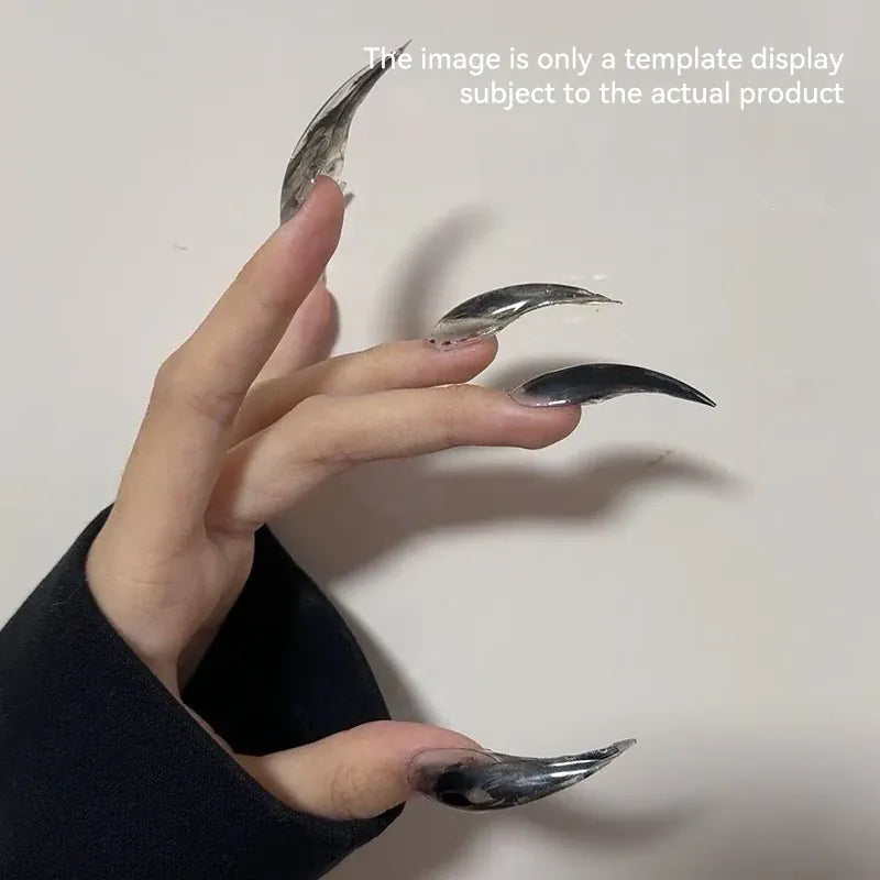 KissICON 140pcs 💋 140Pcs 3D False Nails Extension Tips Bendable
