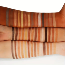 KissICON 15-color crocodile skin contour pal Natural Matte 15color Contour Highlight Palette