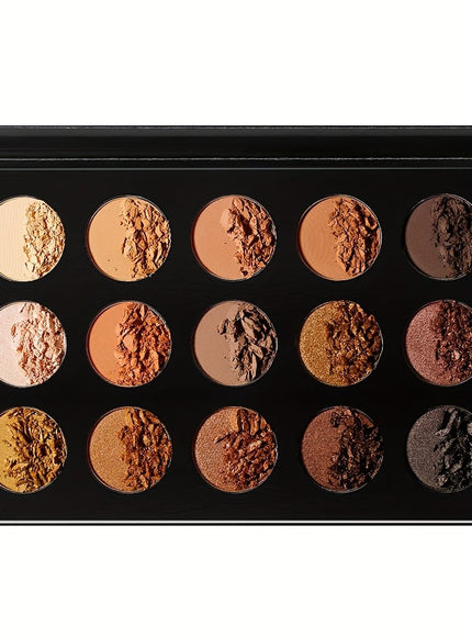 KissICON 15-color crocodile skin contour pal Natural Matte 15color Contour Highlight Palette