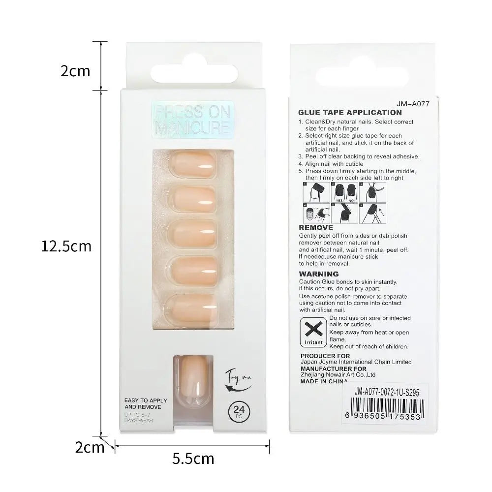 KissICON 15 KissIcon Nails Art Press On Coffin Tips -