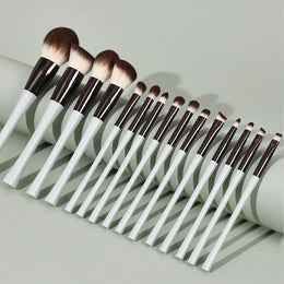KissICON 15 pcs 15 Piece Makeup Brush Set - Synthetic Foundation