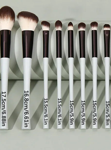 KissICON 15 Piece Makeup Brush Set - Synthetic Foundation
