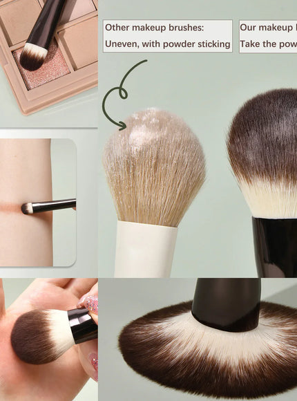 KissICON 15 Piece Makeup Brush Set - Synthetic Foundation