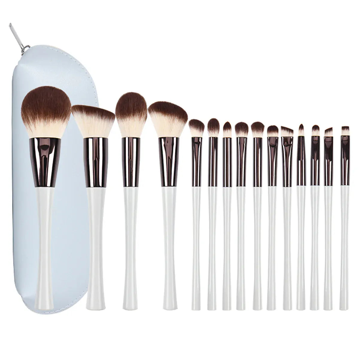 KissICON 15 Piece Makeup Brush Set - Synthetic Foundation