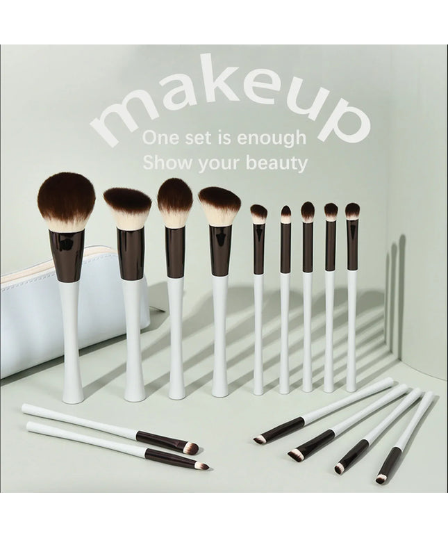 KissICON 15 Piece Makeup Brush Set - Synthetic Foundation