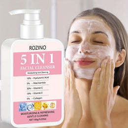 KissICON 150g Fiveinone Hyaluronic Acid Cleanser Smooth Bright