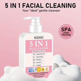 KissICON 150g Fiveinone Hyaluronic Acid Cleanser Smooth Bright