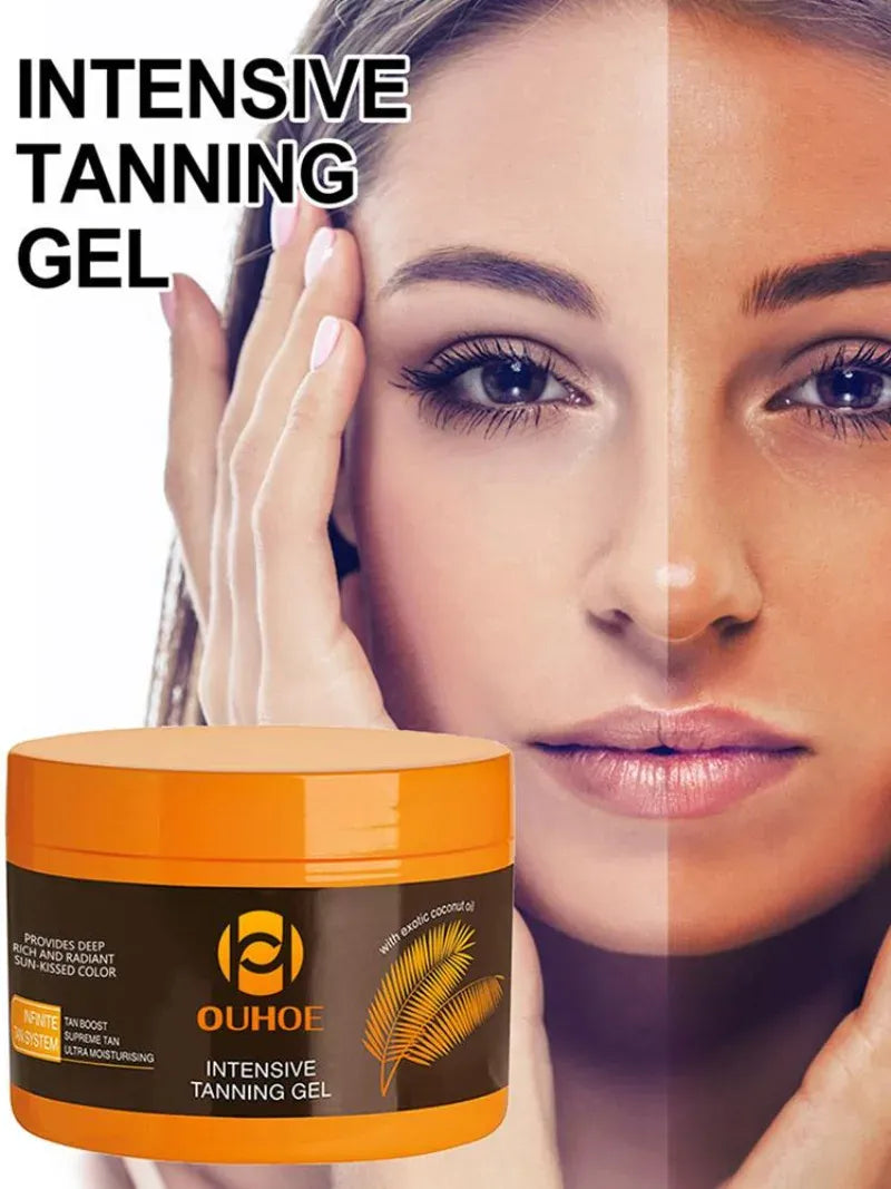 KissICON 150g KissIcon 150g Brown Tanning Gel Natural Tanning Accelerator