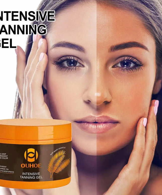 KissICON 150g KissIcon 150g Brown Tanning Gel Natural Tanning Accelerator