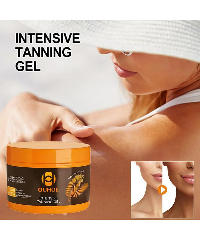 KissICON 150g KissIcon 150g Brown Tanning Gel Natural Tanning Accelerator