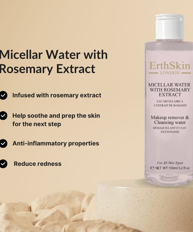 KissICON 150g Rosemary Micellar Water Gentle Cleanse Refreshing