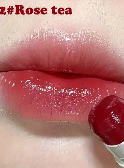 KissICON 152#Rose Tea KissIcon Tinted Lip Balm Hydrating Exfoliating Lip Care