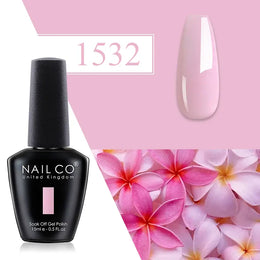 KissICON 1532 💋 Nailco Red Gel Polish - Lasting Soak