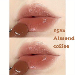 KissICON 158#Almond Coffee KissIcon Tinted Lip Balm Hydrating Exfoliating Lip Care
