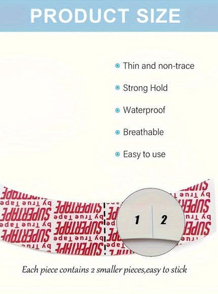 Waterproof Lace Wig Tape 20/40Pcs - Strong Hold