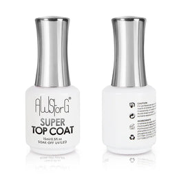 KissICON 15ml Super Top Coat KissIcon AWStorG 15ml Super Top Coat Varnish -
