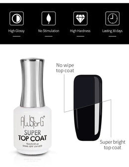 KissICON 15ml Super Top Coat KissIcon AWStorG 15ml Super Top Coat Varnish -