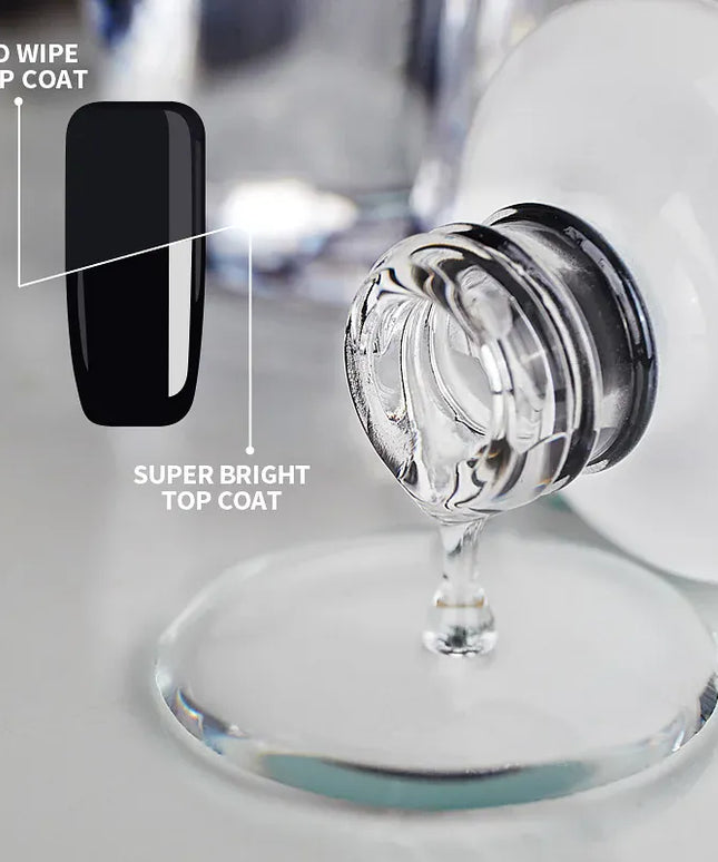 KissICON 15ml Super Top Coat KissIcon AWStorG 15ml Super Top Coat Varnish -