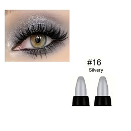 KissICON 16 💋 16 Colors Pearlescent Eyeliner - Glitter Waterproof
