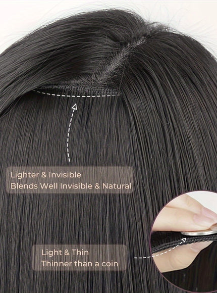 KissICON 16 Black Clips For Synthetic Curls - Soft