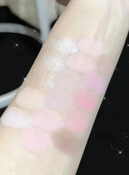 KissICON 16 Color Matte Glimmer Eye Shadow Palette Waterproof