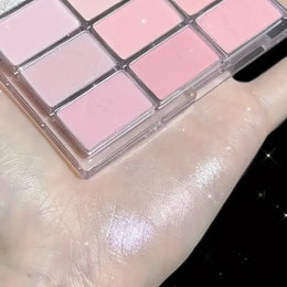 KissICON 16 Color Matte Glimmer Eye Shadow Palette Waterproof