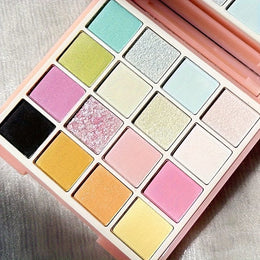 KissICON 16 Colors 16 Color Soft Matte Glitter Girl
