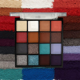 KissICON 16 Colors Kapeine 16color Blendable Eyeshadow Palette