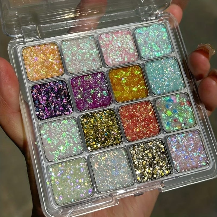 Kapeine 16color Glitter Palette Shine On